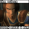 the prince needs a hug