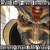 never trust the vizar
