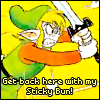 Get back here with my Sticky Bun!