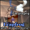I'm playing leapfrog