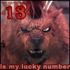 13 is my lucky number