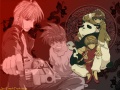 Goku, Sanzo, and Panda